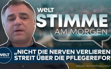 Christos Pantazis, SPD-Gesundheitspolitiker, spricht über die geplante Pflegereform und den Ausgleich zwischen privater und …