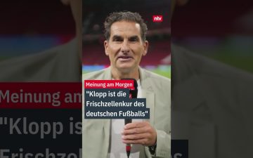 Jürgen Klopp als DFB-Bundestrainer an der Seitenlinie – Klopp DFB-Team im Einsatz