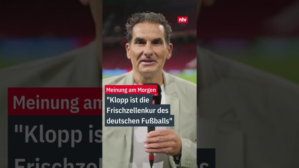 Jürgen Klopp als DFB-Bundestrainer an der Seitenlinie – Klopp DFB-Team im Einsatz