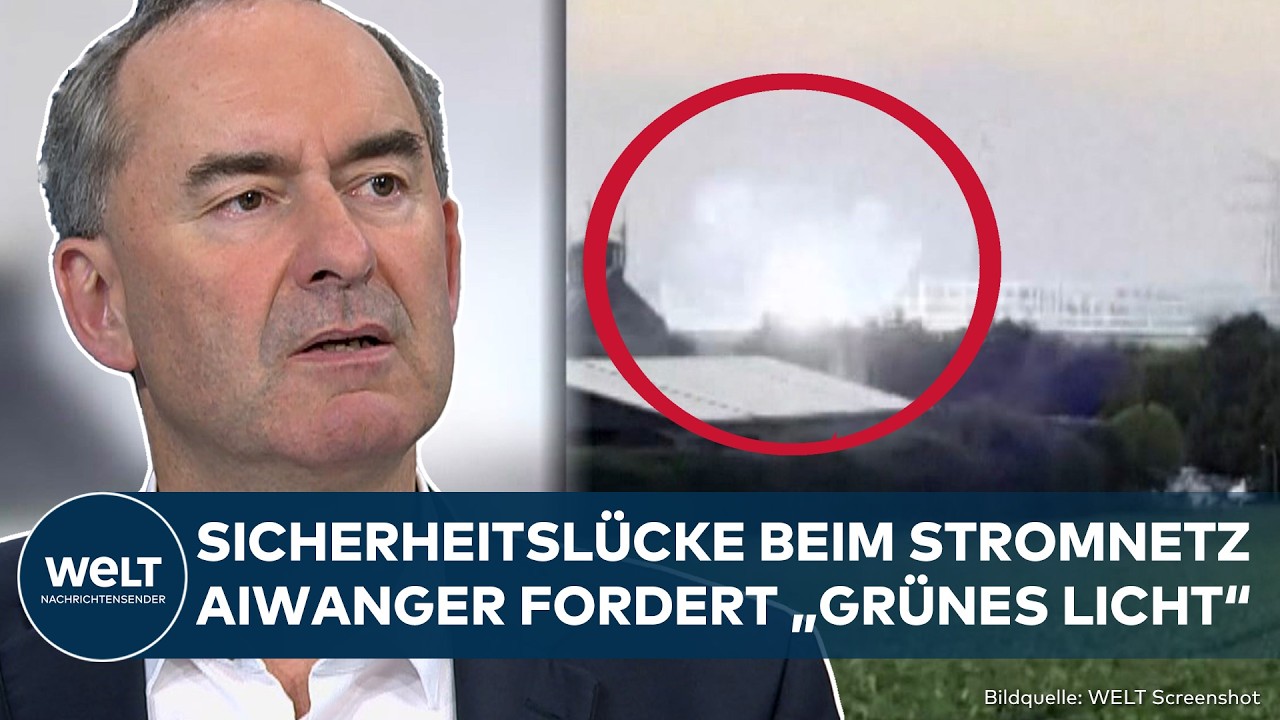 kritische Infrastruktur – Hochspannungsleitung in Deutschland – Schutz kritischer Infrastruktur vor Drohnenangriffen und Sab…