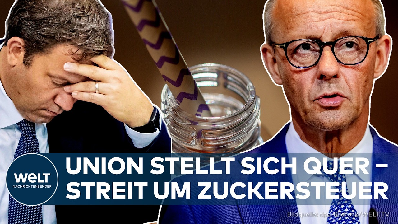 Bundestag-Plenarsaal mit Unionsfraktion bei Abstimmung zur Zuckersteuer
