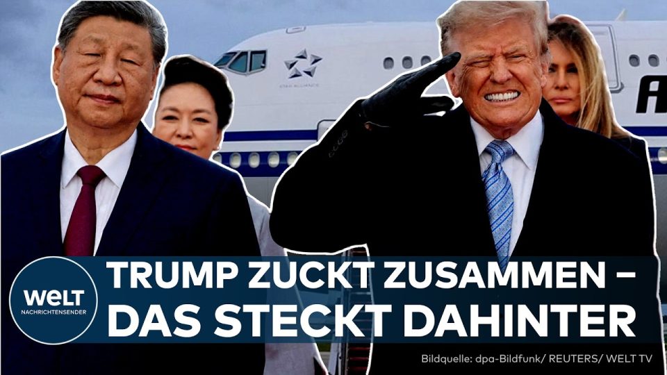 Xi Jinping Empfang – Donald Trump begrüßt Xi Jinping beim Staatsbesuch mit Militärzeremonie und Bomber-Überflug in den USA