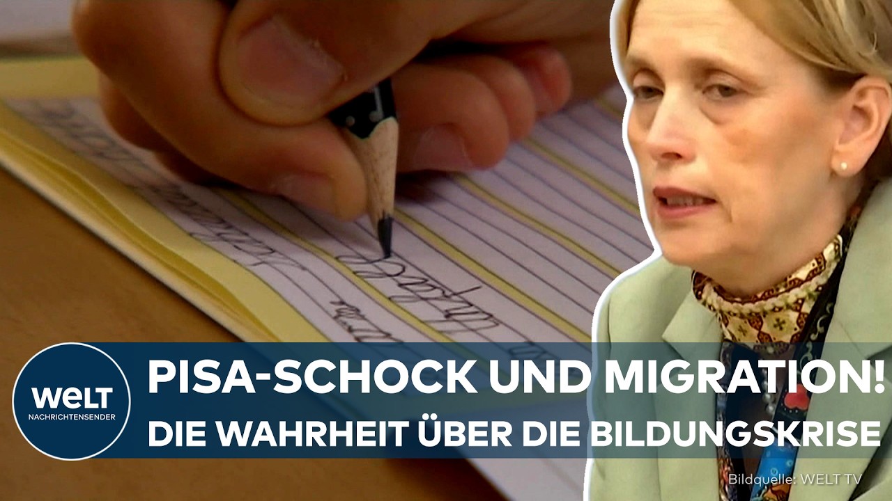 Schulkinder im Unterricht – Bildungskrise Migration und Sprachförderung in Deutschland