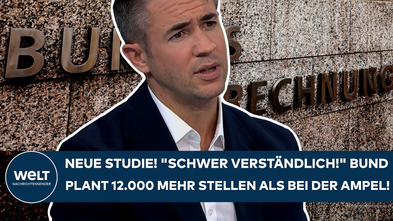 Bundesstellen Stellenaufbau – Bundesministerium in Berlin, Symbol für den wachsenden Bundesstellen-Aufbau im Haushalt 2027
