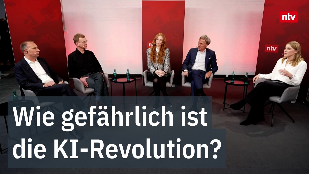 Podiumsdiskussion zur KI Revolution beim Big Bang KI Festival in Berlin mit Experten aus Wirtschaft und Zivilgesellschaft
