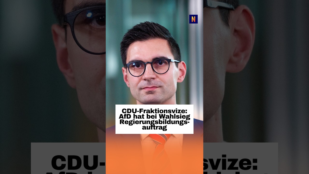 CDU-Politiker diskutieren AfD Regierungsauftrag nach möglichem Wahlsieg in Sachsen-Anhalt