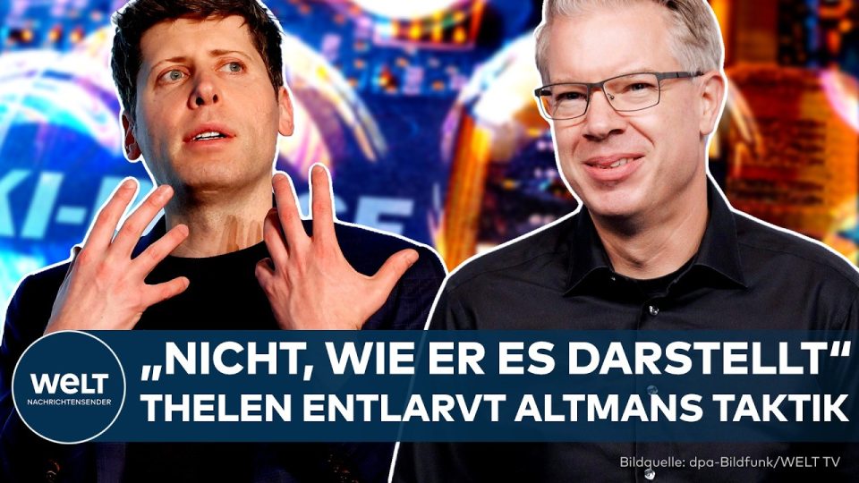 Investor Frank Thelen kommentiert KI-Risiken und Sam Altmans Warnung vor dem UN-Sicherheitsrat