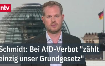 AfD-Verbot – Symbolbild AfD-Parteiverbot – Bundesadler und Grundgesetz, Diskussion über verfassungsrechtliches Verbot der AfD