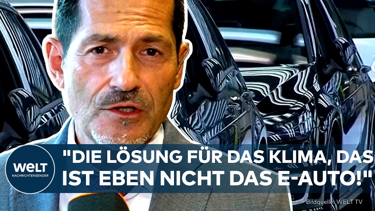 Thomas Hofmann, Präsident der TU München, spricht über das Verbrenner-Aus und die EU-Klimastrategie im Automobilsektor
