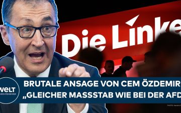 Linke Koalition Berlin – Cem Özdemir spricht über Linke Koalition in Berlin und fordert gleiche Maßstäbe wie bei der AfD