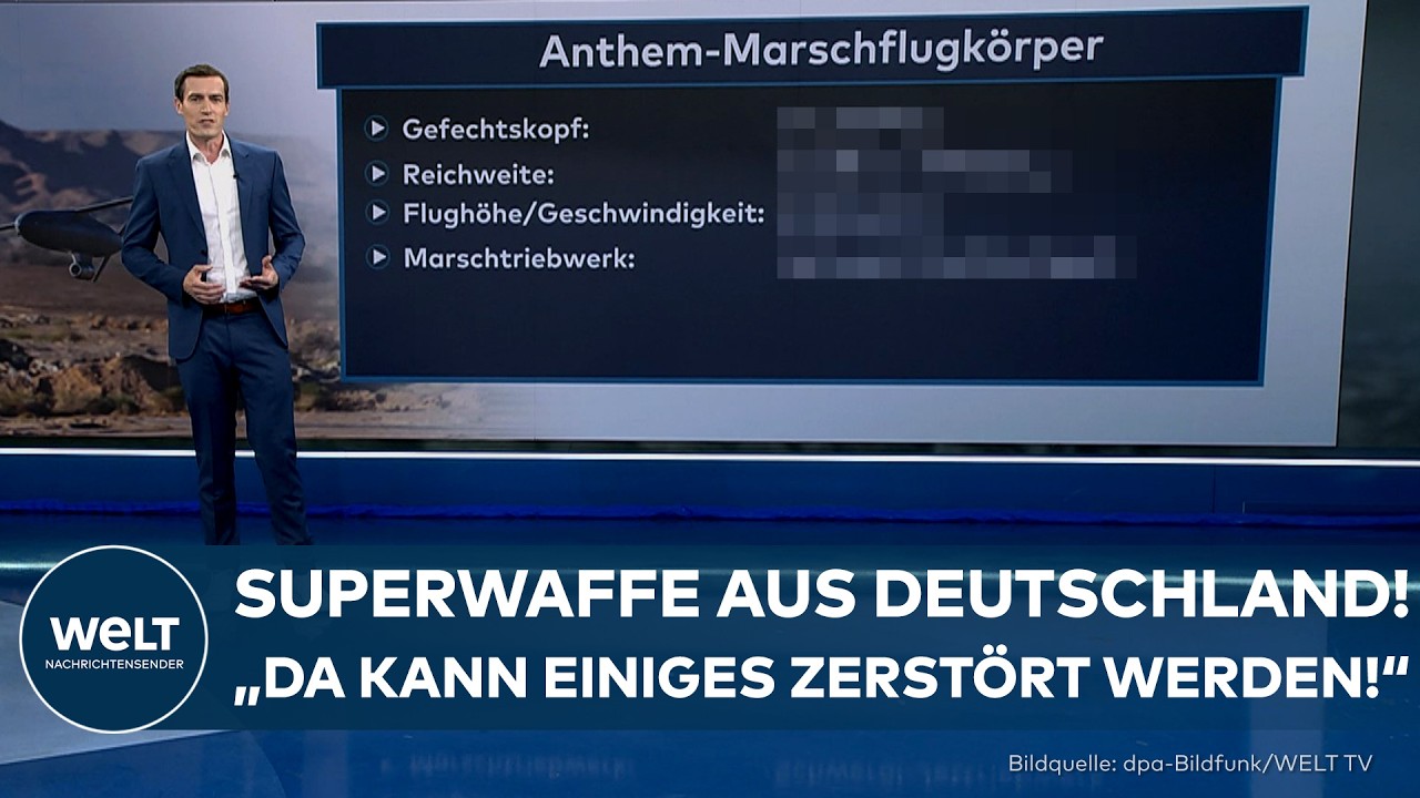 Marschflugkörper Ansome – Modell eines Marschflugkörpers Ansome auf einem Testgelände, symbolisch für die geplante Produktio…
