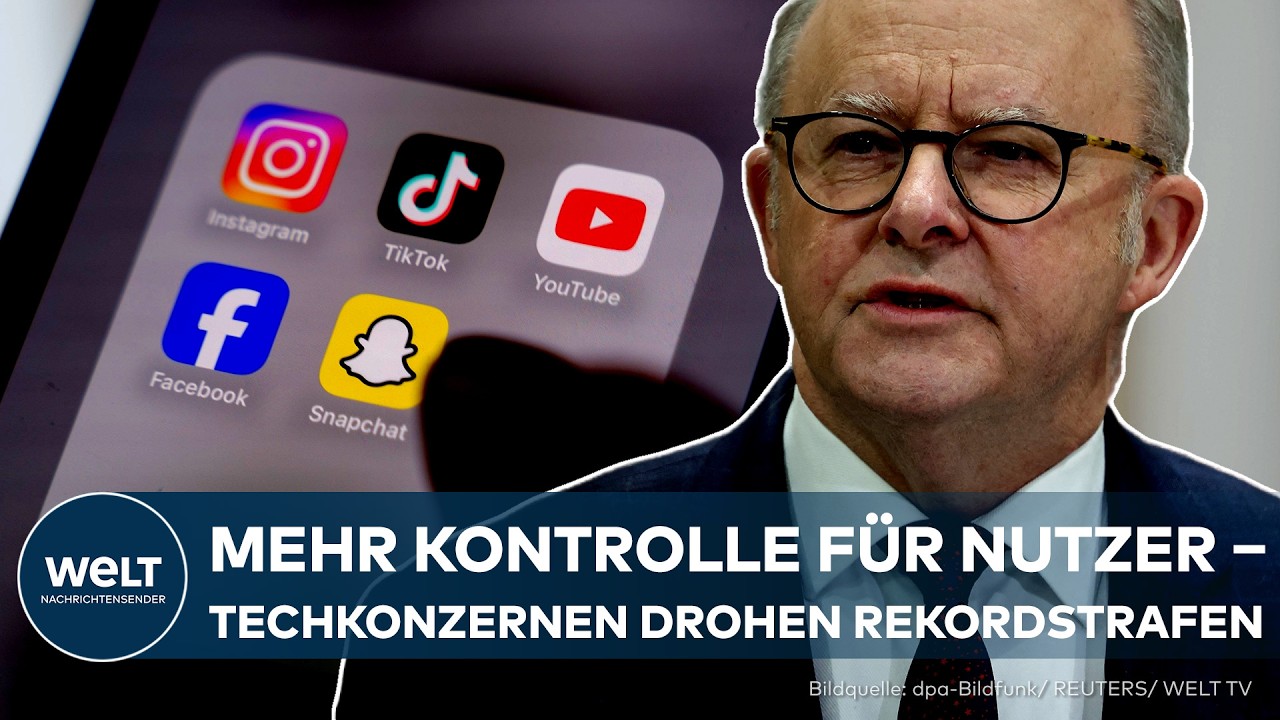Symbolbild Social-Media-Algorithmus auf Smartphone-Bildschirm – Australiens neue Regulierung trifft Techkonzerne