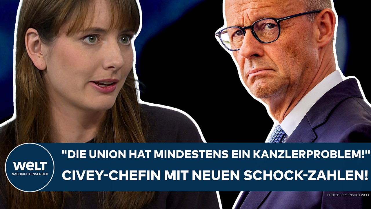 Kanzlerproblem Union – Friedrich März am Rednerpult im Bundestag – Symbol für das Kanzlerproblem der Union laut aktuellen Um…