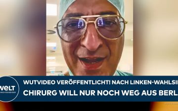 Linken-Wahlsieg Berlin – Chirurg Masia Raman spricht in die Kamera – sein Video zum Linken-Wahlsieg in Berlin erreichte 1,5 …