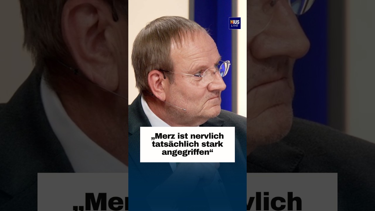 Friedrich Merz am Rednerpult bei einer CDU-Veranstaltung – Kanzler und Parteichef unter politischem Druck