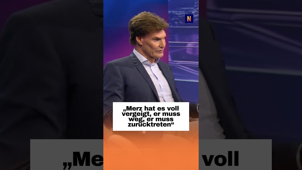 Merz Kanzler – Friedrich Merz am Rednerpult im Bundestag – Kanzler Merz steht unter starker politischer Kritik