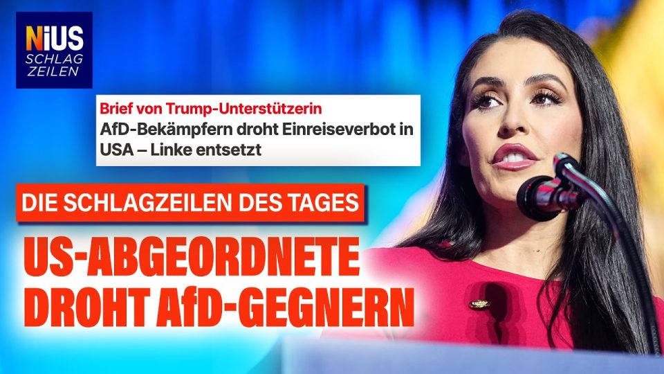 Thüringer Landtag Gebäude, Schauplatz der AfD-Verbot Debatte mit US-Reaktion