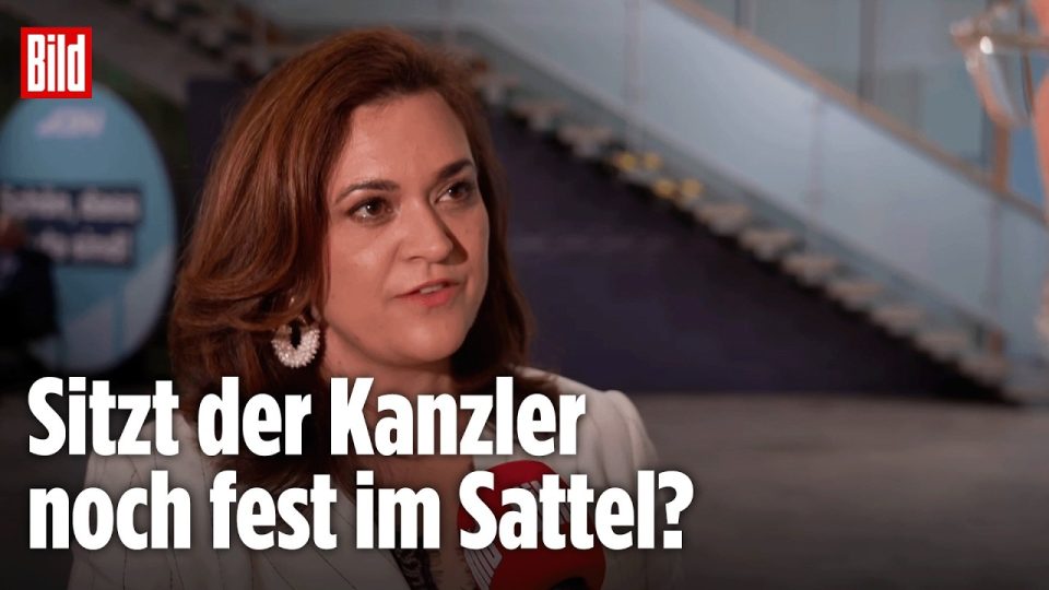 CDU Wahlverluste – CDU-Generalsekretärin Franziska Hoppermann gibt nach CDU-Wahlverlusten ein Statement zu Friedrich Merz