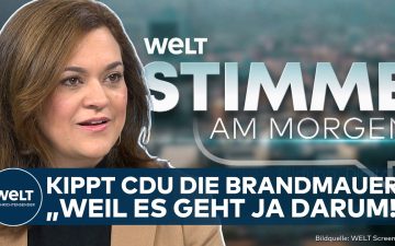 CDU-Generalsekretärin Franziska Hoppermann beim Interview zur CDU Brandmauer und Landtagswahl