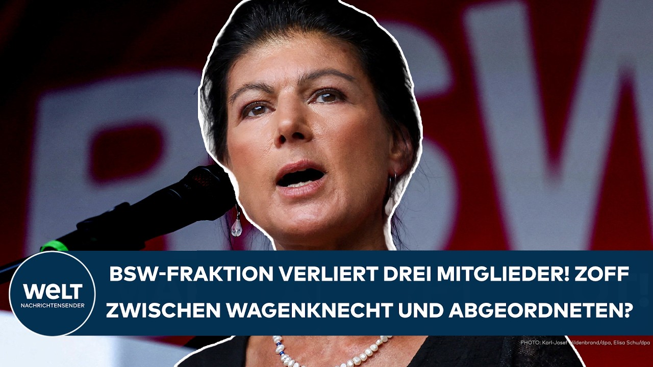 BSW Thüringen – Sarah Wagenknecht und BSW-Abgeordnete im Thüringer Landtag – Konflikt um die BSW-Fraktion Thüringen