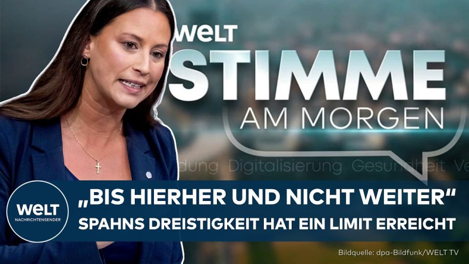 CDU-Abgeordnete Caroline Bossbach spricht über die CDU Krise, Jens Spahn und die stockende Pflegereform im Bundestag