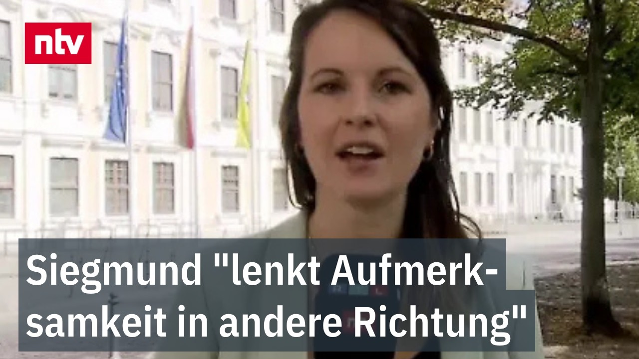 AfD-Spitzenkandidat Ulrich Siegmund vor der Sachsen-Anhalt-Wahl in Magdeburg am Landtag