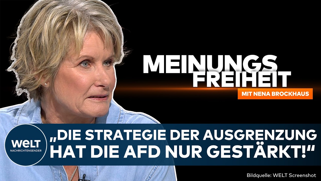 Demonstranten mit Plakaten gegen die AfD vor dem Deutschen Bundestag – Debatte über AfD-Verbot und Brandmauer-Politik