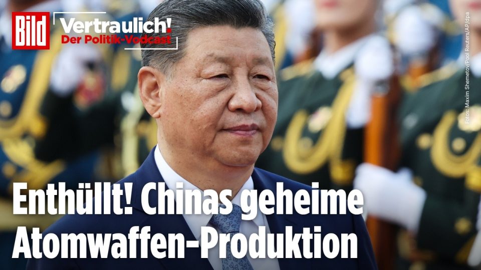 Satellitenaufnahme eines chinesischen Nuklearstandorts – Beleg für Chinas Atomaufrüstung unter Xi Jinping