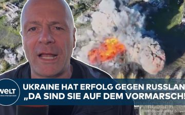 Ukrainische Soldaten an der Front in der Region Donezk während der Operation Vivaldi nahe Liman