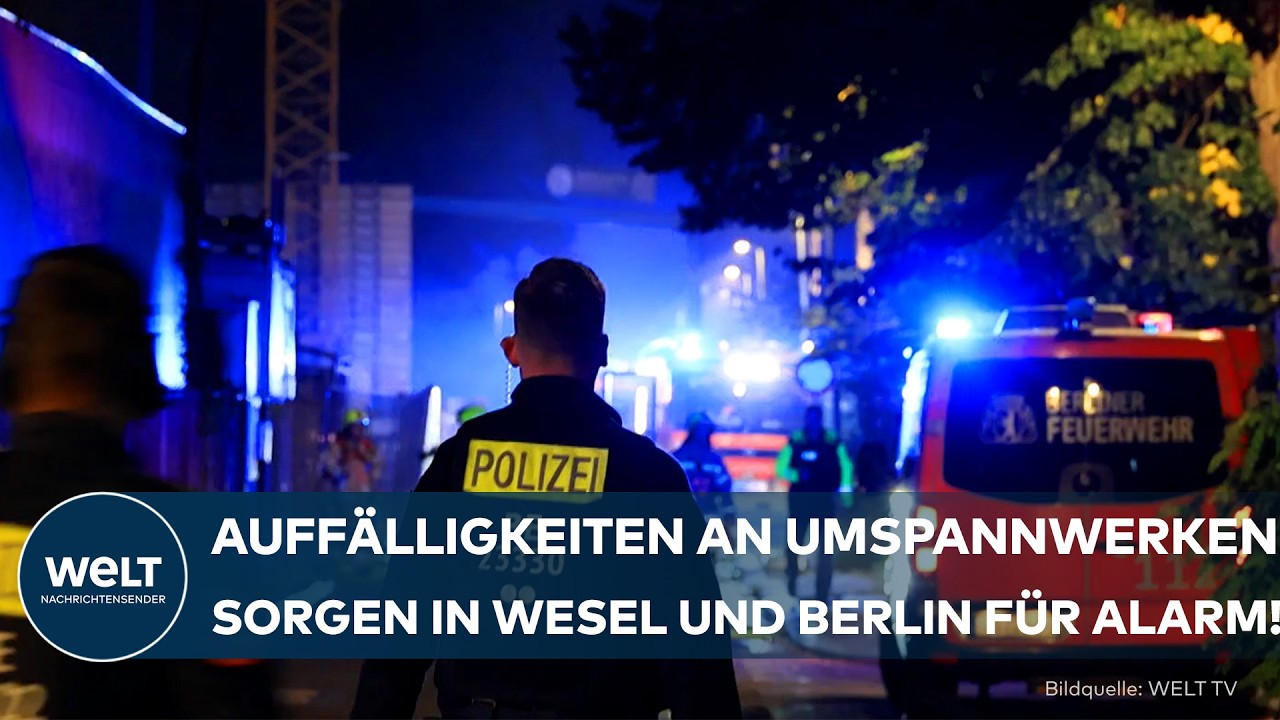Sicherheitszaun eines Umspannwerks mit Warnschildern – Ermittlungen nach Einbruch und Brand an Umspannwerken in Deutschland