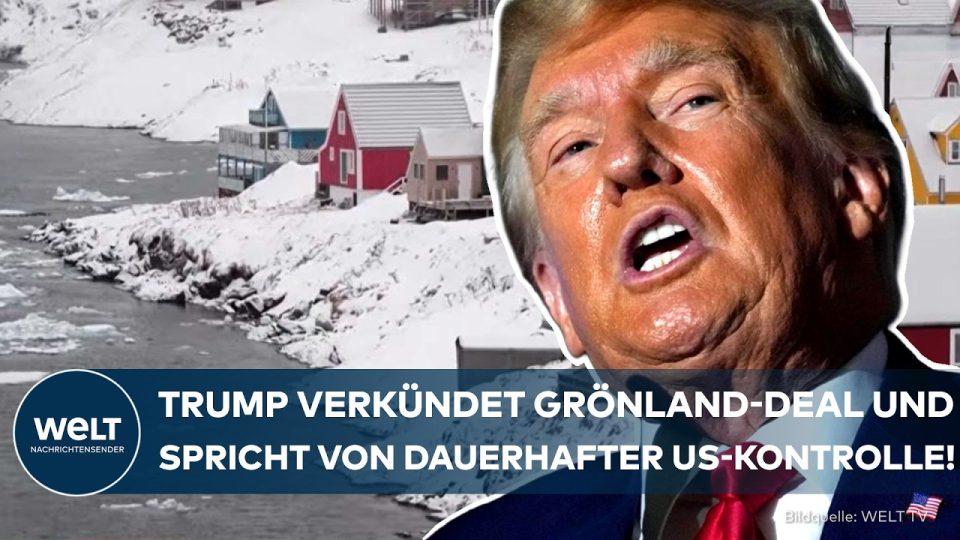 Grönland-Landschaft mit Eisbergen – Grönland-Deal zwischen USA und Dänemark über Sicherheitskontrolle