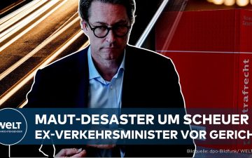 Andreas Scheuer Prozess – Andreas Scheuer auf dem Weg zum Landgericht Berlin – Prozess wegen Falschaussage im Maut-Ausschuss…