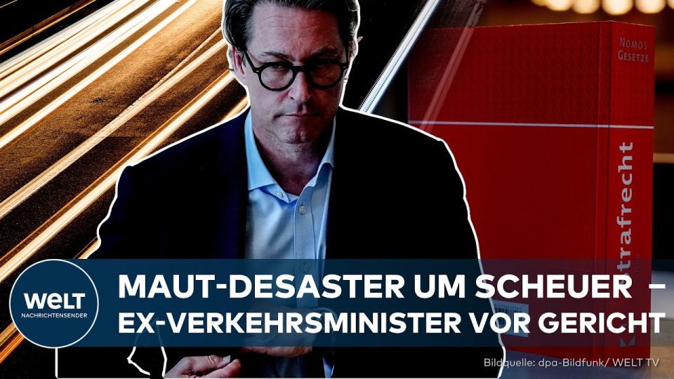 Andreas Scheuer Prozess – Andreas Scheuer auf dem Weg zum Landgericht Berlin – Prozess wegen Falschaussage im Maut-Ausschuss…