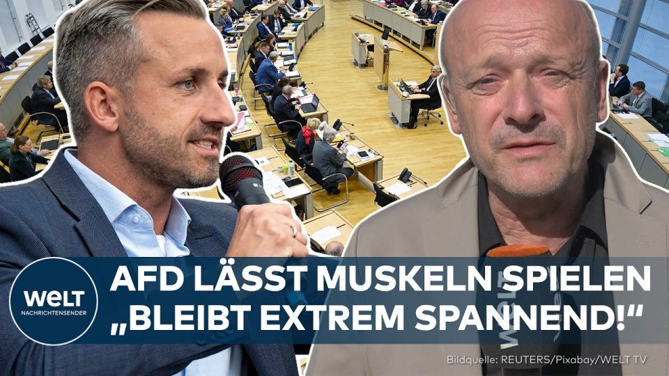 Sperrminorität Sachsen-Anhalt – Landtagsgebäude Sachsen-Anhalt in Magdeburg – Streit um Sperrminorität der AfD in Ausschüssen