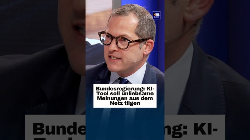 KI-Tool Fake News – Symbolbild: KI-Tool analysiert Texte auf einem Bildschirm – Bundesregierung plant KI-Tool gegen Fake News