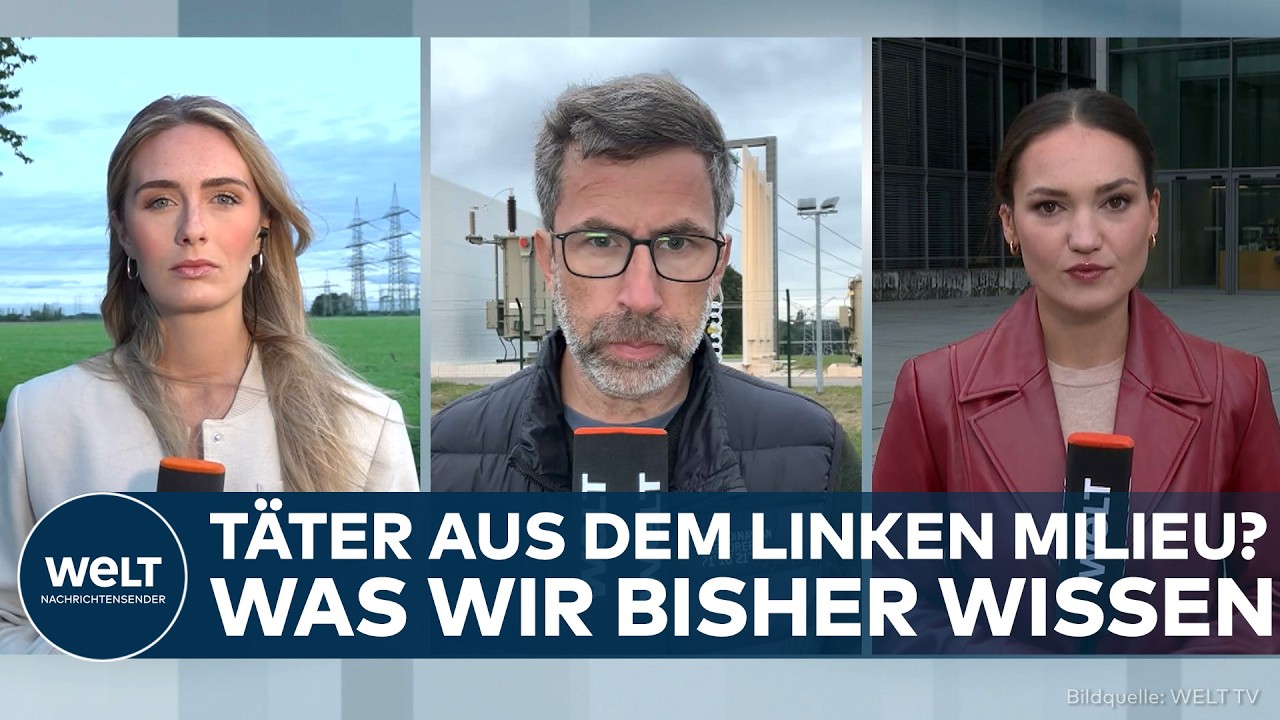 Sabotage kritische Infrastruktur – Polizeieinsatz an einem Umspannwerk in Deutschland nach mutmaßlicher Sabotage an kritisch…