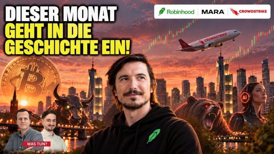 Bitcoin-Kursanzeige auf einem Trading-Monitor zeigt den Anstieg über 80.000 US-Dollar – Bitcoin Bärenmarkt möglicherweise be…