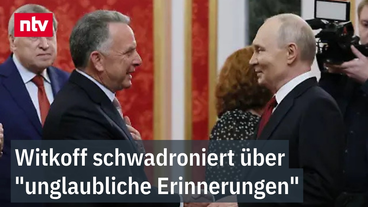 Friedensverhandlungen Ukraine – Steve Witkoff und Jared Kushner im Kreml bei Friedensverhandlungen zum Ukraine-Krieg mit Put…