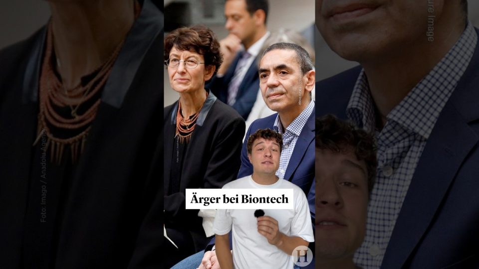 Biontech-Gründer Özlem Türeci und Uğur Şahin bei der Biontech-Abspaltung für ihr neues Unternehmen Arife