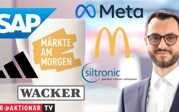 Börsenhändler verfolgt Kurse am Morgen – Märkte am Morgen mit DAX, SAP und Meta im Fokus