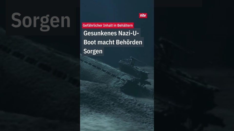 U864 Quecksilber – Das versunkene Nazi-U-Boot U864 mit Quecksilber-Ladung auf dem Meeresgrund vor Norwegen bei Bergen