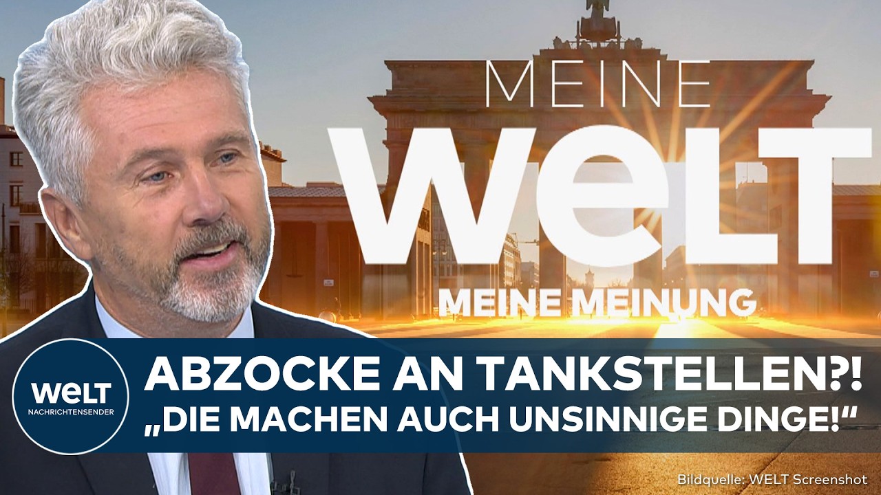 Zapfsäule an einer deutschen Tankstelle – Benzinsteuer Deutschland treibt den Literpreis auf über 2,50 Euro