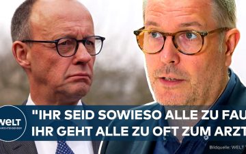 SPD-Vize Alexander Schweitzer spricht vor dem Willy-Brandt-Haus in Berlin über den SPD Reformkurs und kritisiert Kanzler Merz