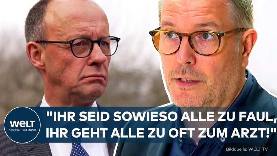 SPD-Vize Alexander Schweitzer spricht vor dem Willy-Brandt-Haus in Berlin über den SPD Reformkurs und kritisiert Kanzler Merz