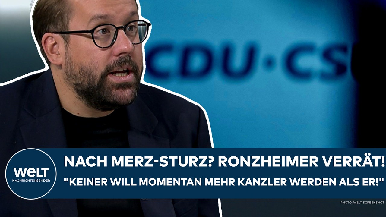 Markus Söder und Friedrich Merz bei einer CDU/CSU-Sitzung – möglicher Merz-Sturz und Kanzlernachfolge