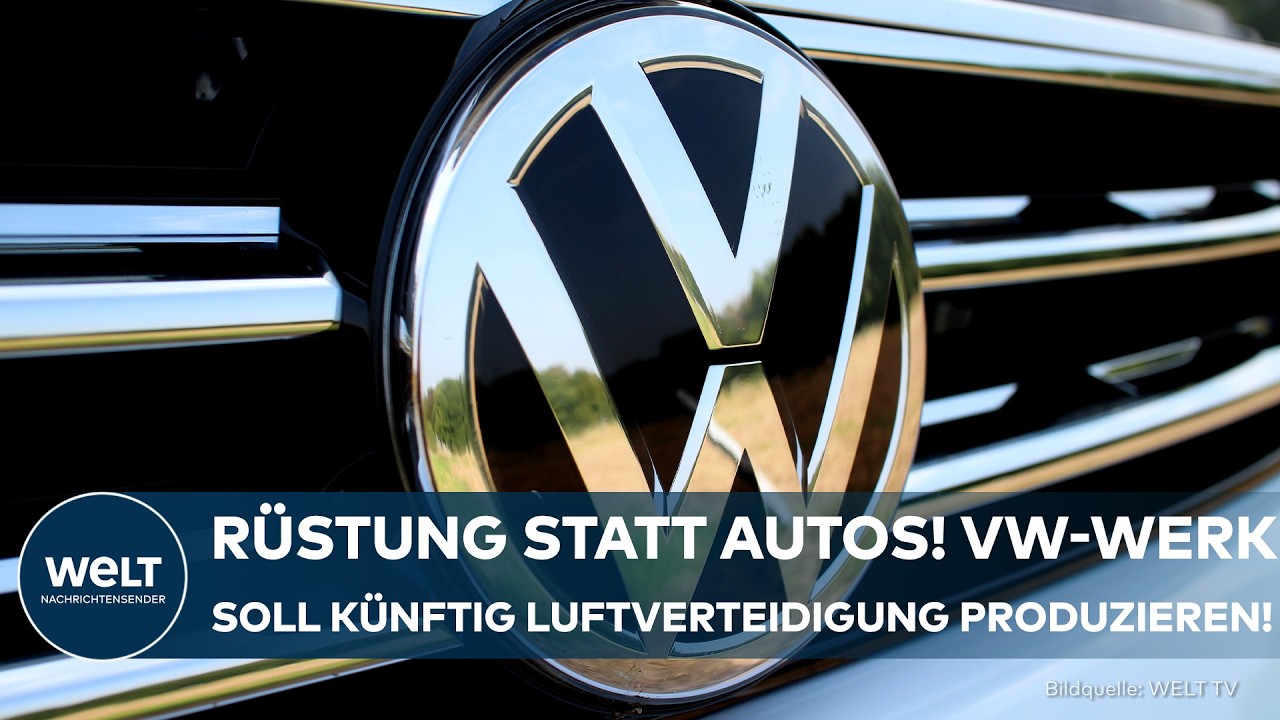 VW Osnabrück Verteidigungszentrum – Luftaufnahme des VW-Werks Osnabrück, das zum Verteidigungszentrum für Luftverteidigungss…
