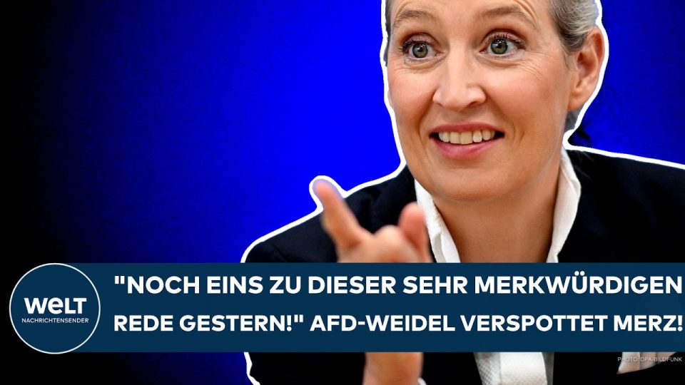 AfD-Parteichefin Alice Weidel spricht nach dem AfD Wahlsieg bei der Bundespressekonferenz in Berlin