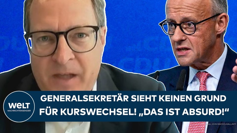 Reformkurs CDU CSU – CSU-Generalsekretär Martin Huber im TV-Interview zum Reformkurs der Bundesregierung nach den Landtagswa…