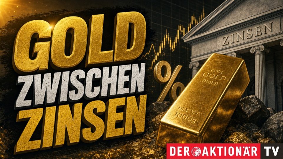 Goldbarren und Münzen auf einem Tisch – Goldpreis-Analyse im Herbst 2026 zwischen Zinsanstieg und Notenbanknachfrage