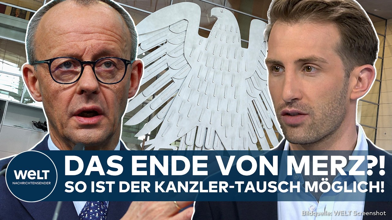 Friedrich Merz am Rednerpult im Bundestag – Kanzlerwechsel-Szenarien im Überblick